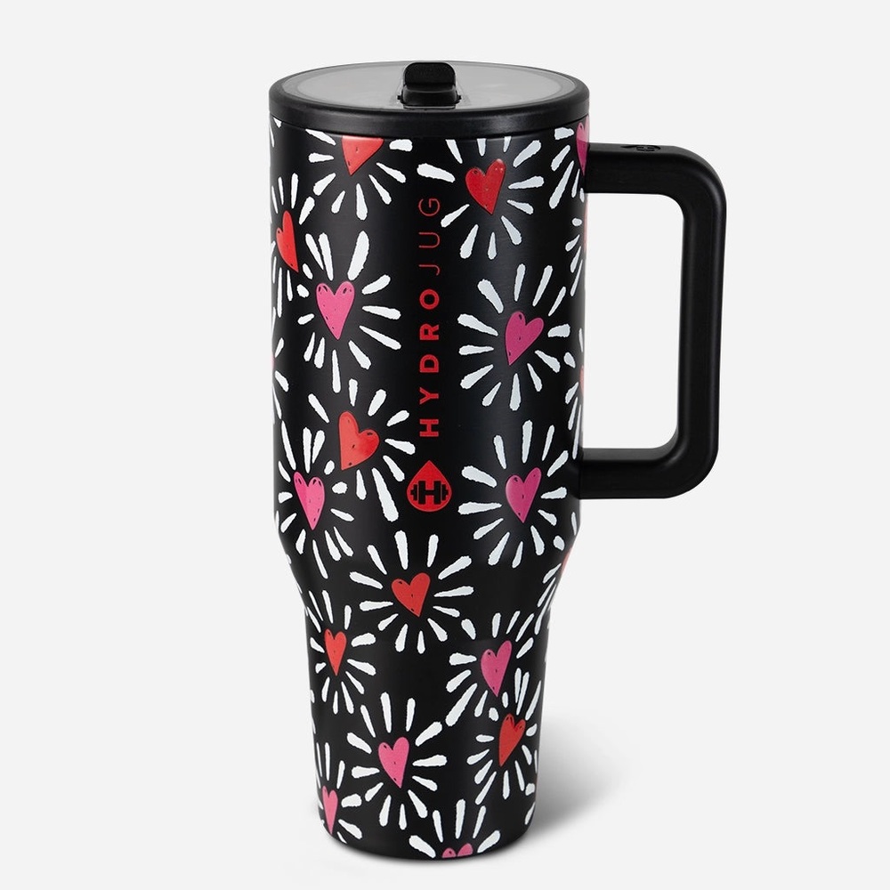 BNWT - HydroJug Limited Edition Hearts 40oz Traveler ❤️ - Picture 5 of 8